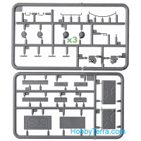 Miniart  37021 Tiran 4 Sh, early type. Interior kit