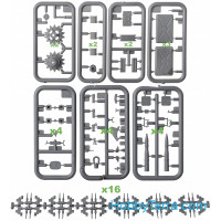 Miniart  37022 Russian Medium Tank T-55A mod. 1965, late. Interior kit