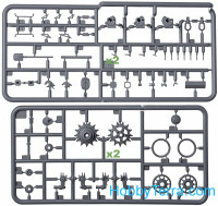 Miniart  37034 BMR-1, early model with KMT-5M