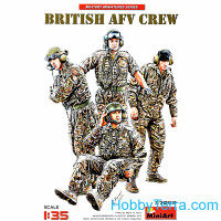 Modern british AFV crew