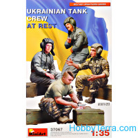 Ukrainian Tank Crew At Rest