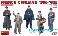 French civilians 1930-40th