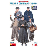 French Civilians '30-'40s. (Resin Heads)