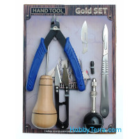 Hand tool, gold set