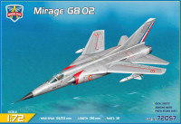 French experimental fighter Mirage G8.02