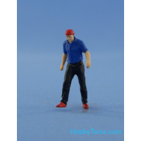 Northstar Models  43016-p Resin figure of mechanic (driver), type 3