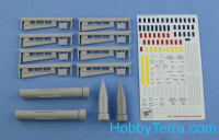 Northstar Models  32031 AIM-54 Phoenix missile  (2 pcs. In the set, decal)