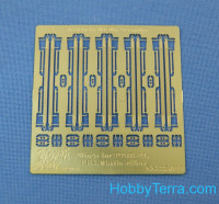 Photo-etched set 1/35 Slings for PPSh-41, PPS, Mosin rifles, 10pcs