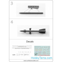 Northstar Models  48010 R-27 T AAM (Nato AA-10 "Alamo")