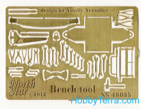Photo-etched set 1/48 Bench tool