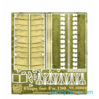 Photo-etched set 1/48 landing flaps for Fw-190 A/F/G, for Tamiya/Eduard kit