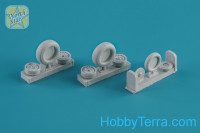 Northstar Models  48113-a Wheels set 1/48 for Messerschmitt Me.262 type 1 - No mask series