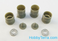 Northstar Models  72009 Exhaust nozzles 1/72 for Su-27 interceptor