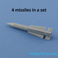 AIM-54 Phoenix missile (4 pcs in the set, decal)