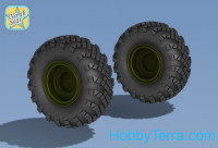 Northstar Models  72102 Topol SS-25 Wheels and tyre set. Main hub Type 2