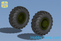 Northstar Models  72102 Topol SS-25 Wheels and tyre set. Main hub Type 2