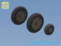 Wheels set 1/72 for Fw.190, early No mask series