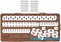 Northstar Models  350155 Soviet 45mm anti-aircraft gun 21-K (resin, PE parts, brass barrels), 12 pcs