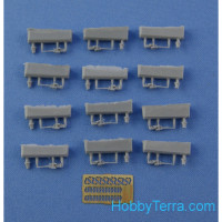 Northstar Models  350302 QF 12pdr 18cwt Royal naval gun, 12 pcs