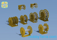 Northstar Models  700029 Photo-etched set 1/700 U.S. Navy Cable reels