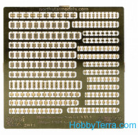 Photo-etched set 1/700 Hatches for Soviet Navy ships, 1930-1980