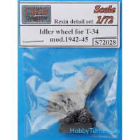 Idler wheels 1/72 for T-34 mod.1942-45