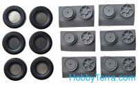 OKB Grigorov  S72332 Wheels 1/72 for Vomag 7 or 660, type 1