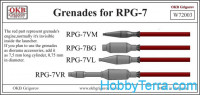 Grenades for RPG-7 (4 types)