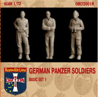 German Panzer Soldiers (basic set 1), resin
