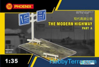 For dioramas. The modern highway, part A