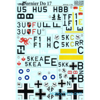 Decal 1/72 for Dornier Do 17