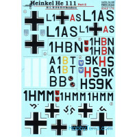 Decal 1/72 Heinkel He-111, Part 2