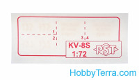 PST  72026 KV-8S WWII Soviet heavy tank