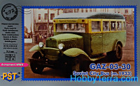 GAZ-03-30 Soviet city bus, 1933