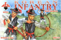 Korean infantry, XVI-XVII century A.D.