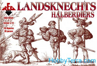 Landsknechts (Halberdiers), 16th century