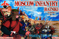 Moscow infantry (ratniki), 16th century, set 1