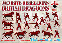 Red Box  72139 Jacobite Rebellion. British dragoons 1745