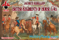 Jacobite Rebellion. British Regiments of Horse 1745