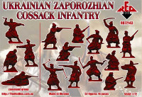 Red Box  72143 Ukrainian Zaporozhian Cossacks infantry. 17th century