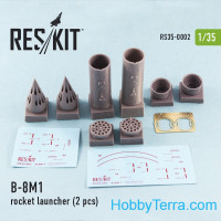 RESKIT  35-0002 Rocket Launcher B-8M1, 2 pcs