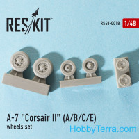 Wheels set 1/48 for A-7 (A/B/C) Corsair II