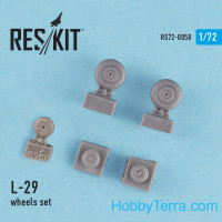 Wheels set 1/72 for L-29, for AMK/Bilek kit
