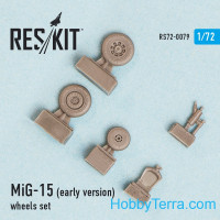 Wheels set 1/72 for MiG-15 (early version)