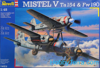 Mistel V TA 154 & Focke Wulf Fw 190