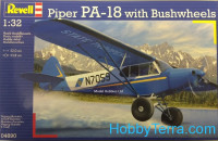 Piper PA-18 with brushwheels