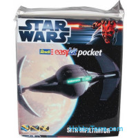 Star Wars. Spacecraft Sith Infiltrator - easy kit Poсket