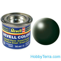 Paint Revell dark green silk 14ml