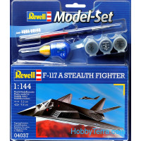 Model Set. F-117 Stealth fighter
