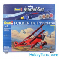 Model Set. Fokker DR.I triplane